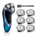 Tuokiy 6-Pack HQ8 Replacement Heads for Philips Norelco Aquatec Shavers Compatible Models AT750 PT735
