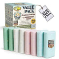 Amish Farms Soap Value Pack? 8 Easy-to-Grip Hydrating Bars (5 oz Each, 2.5 lb) | Cold-Process, USA Made for Sensitive Skin, Face, Hair & Body | Gentle Clean Scent Original Recipe ? Tin Tub Collection