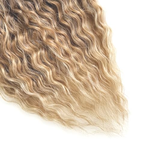 Ocean Wave Crochet Hair Extensions 22 Inch Loose Wave Braiding Hair - T10/42 - 3 Packs