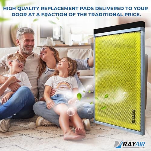 16x25 Air Filter Pads with Activated Carbon for MicroPower Guard - Replacement Media