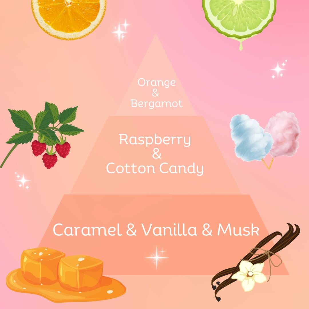 AUTRE SOI Confetti Hair Perfume Berry Spoiled Rotten with Natural Fragrance Oil 100ML/ 3.38FL OZ, Sweet & Fruity Vanilla, Cotton candy parfum, hair mist spray, Cruelty Free, Long lasting for all hair.