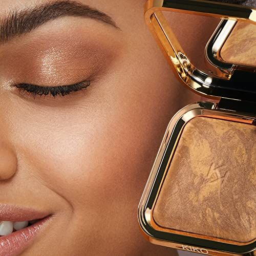 KIKO Milano Silky Glow Baked Powder Bronzer 02 Terracotta - Natural Sun-Kissed Finish