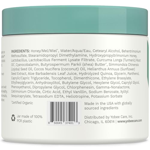 Yobee Calm & Comfort Scalp Mask for Kids & Teens - Soothing Hair Treatment, Sensitive Skin Friendly, 4 fl oz