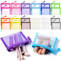 24 Pack Mini Zipper Mesh Bags,5.12 * 3.94inch Mesh Bag Small Zipper Pouch Mini Zippers Pouch Nylon Meshs with Zippers Cosmetic Bag Lipstick Coin Purse for Women Purse Beauty Travel