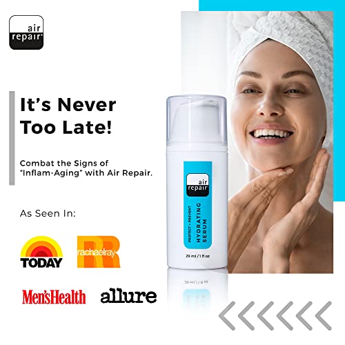 Air Repair Vitamin C & Hyaluronic Acid Face Serum for Hydration & Anti-Aging
