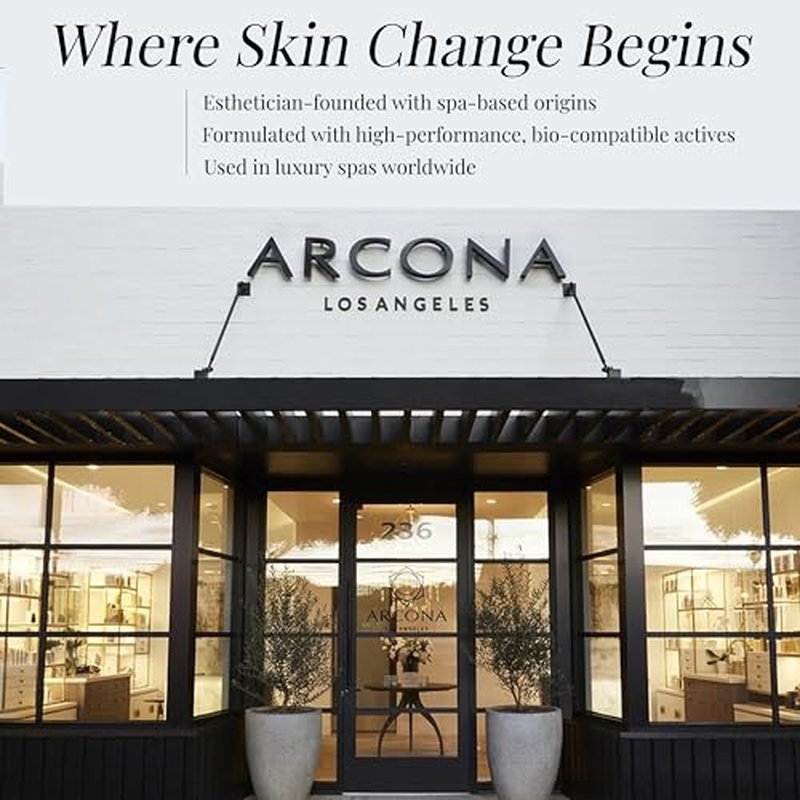 ARCONA White Tea Purifying Water Based Cleanser For Sensitive Skin - Gentle Face Wash For Women - Exfoliating Face Wash, Cranberry, Yucca, Vitamin E, Aloe - Made In The USA - 3.67oz. Made In The USA