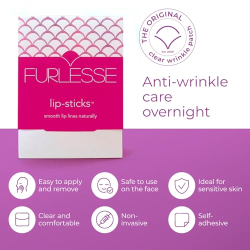 Lip-Sticks Wrinkle Patches for Smile Lines - 120 Overnight Anti-Aging Lip Masks