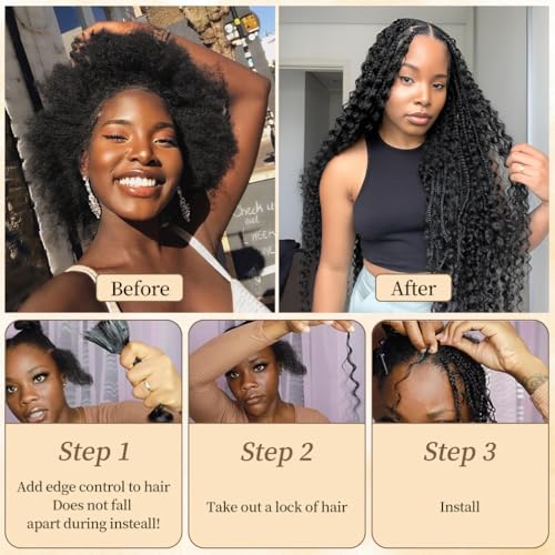 Human Braiding Hair Deep Wave 10A Virgin Brazilian Bundle 14 Inch Black #1B Variation