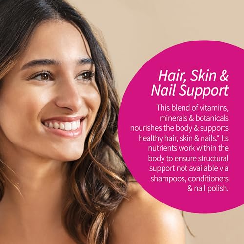 Applied Nutrition Longer Stronger Hair & Nails - 60 Liquid Soft-Gels, Pack of 2 - Biotin, Silica & Collagen - 60 Servings