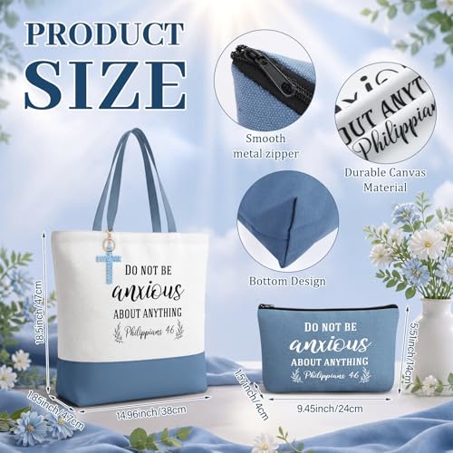 Patelai 36 Pcs Christian Gift Set for Women - Bible Mugs, Tote & More