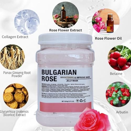 Bundle of Five Jelly Masks for Facials Professional, Mascarillas Faciales, Vajacial Mask, Jelly Face Mask, Facial Mask,Peel off Mask