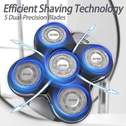 2 Pack Blade Pro Replacement Heads for Remington XR7000 Shaver - Compatible with Balder Pro