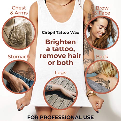 Cirepil Hard Wax Beads 800g – Stripless Tattoo-Safe Formula