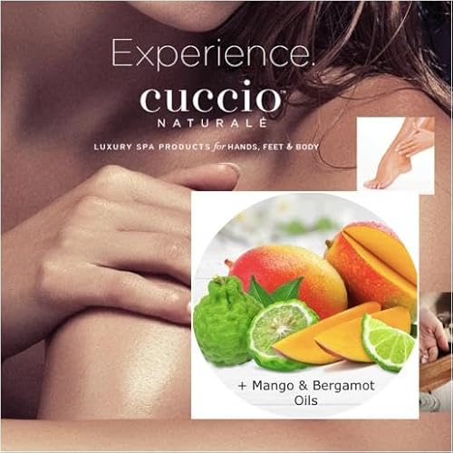 Cuccio Naturale Mango & Bergamot Revitalizing Cuticle Oil ? Hydrating Overnight Cuticle Repair ? Remedy for Damaged Skin & Thin Nails ? Paraben & Cruelty-Free Formula ? 0.5 Oz