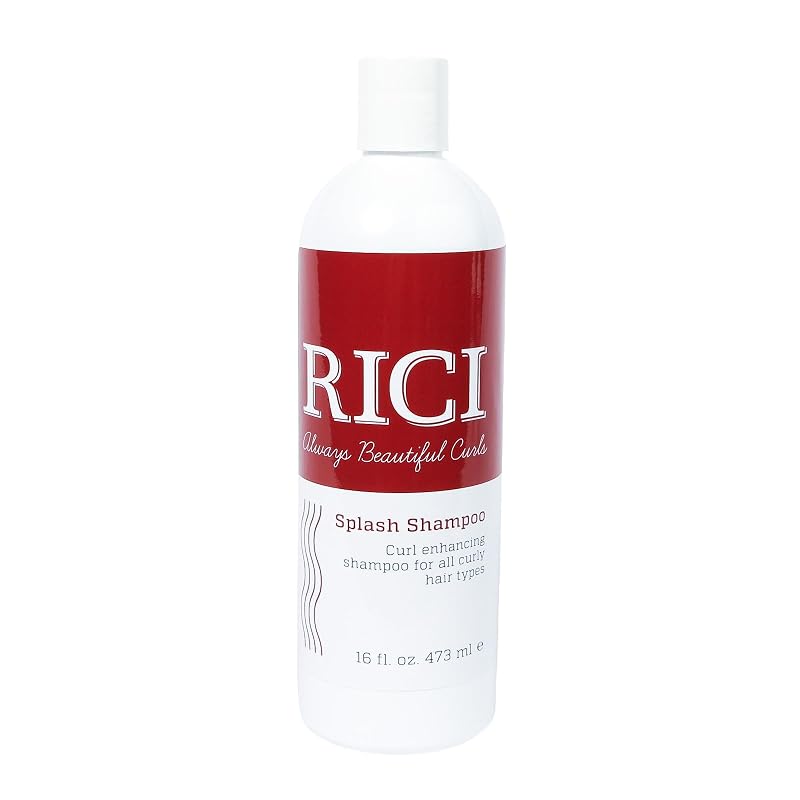 RICI 16oz Splash Shampoo for Curly Hair – Hydrates & Frizz Control, Made in USA | Variation: Liquid 32 Fl Oz