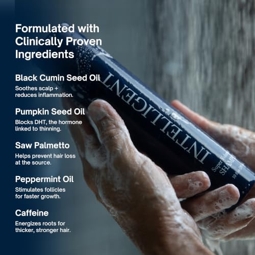 Intelligent Volumizing Shampoo for Thinning Hair - 10 fl oz, Scalp Care, Strengthening & Fullness
