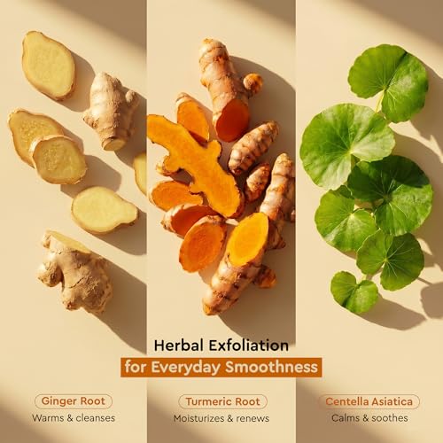 Turmeric Exfoliating Body Wash with Natural Ingredients - 17.64 oz