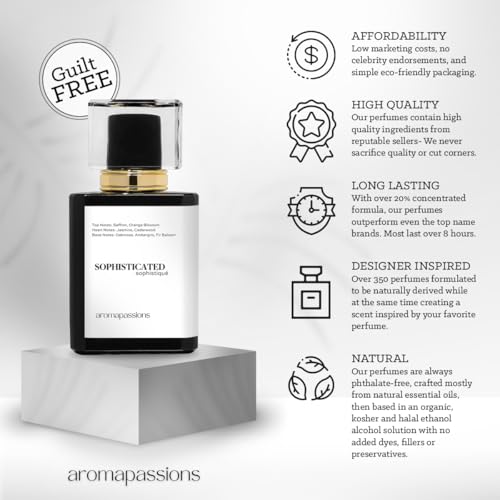 Luminous Men’s Perfume - Long-Lasting Amber & Citrus Fragrance 50ml