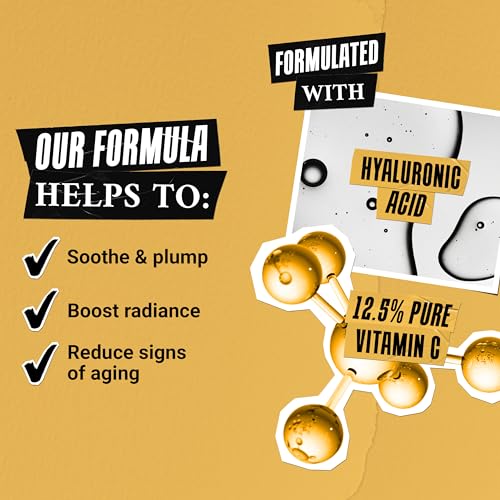Vitamin C Serum 12.5% - 1.7oz Lightweight Face Antioxidant & Brightening