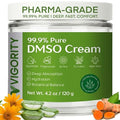 Vigority DMSO Cream 4.2oz - 99.9% Pure Topical Joint & Muscle Support with Arnica & Aloe Vera