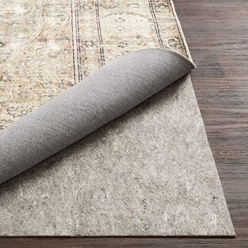 Loloi Grip 1/8 Inch Grey Rug Pad - 8' x 11' Reversible Floor Protector