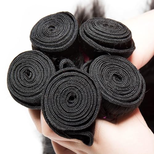 Chikamlty 10 Inch Black Body Wave Human Hair Bundles 12A Virgin Remy Extensions