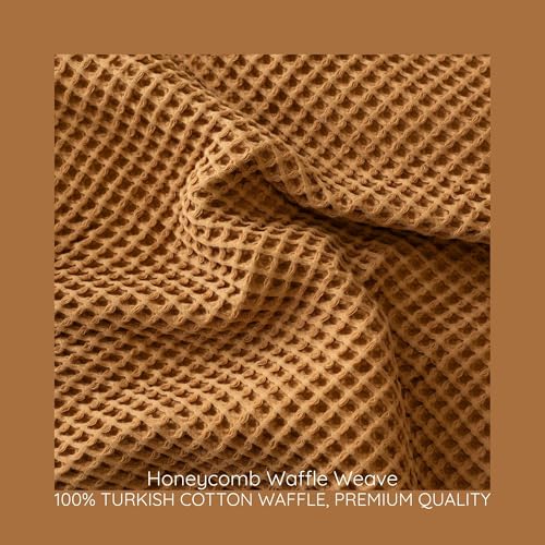 Cotton Waffle Blanket Twin XL Size 63x91 inches - Breathable & Lightweight