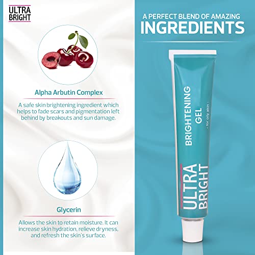 ULTRA BRIGHT Brightening Gel - 1 fl oz/ 30g - with Nourishing Properties