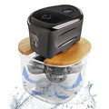 FitSand Bamboo Shaver Rinse Stand Compatible with Skull Shaver Pitbull Gold PRO GX5 Head and face Shaver