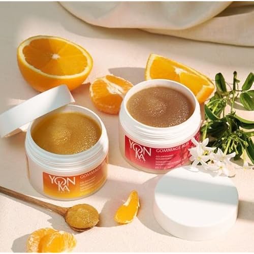 Yon-Ka Gommage Aux Sucres Jasmine | Exfoliating Sugar Body Scrub with Sunflower Oil | Softening Formula with Tiare Flower | Silky Skin Treatment | 7.05 oz