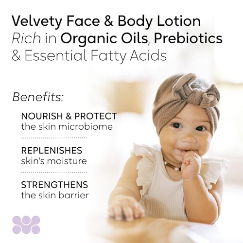 Baby & Kids Microbiome-Friendly Face & Body Lotion with Organic Oils