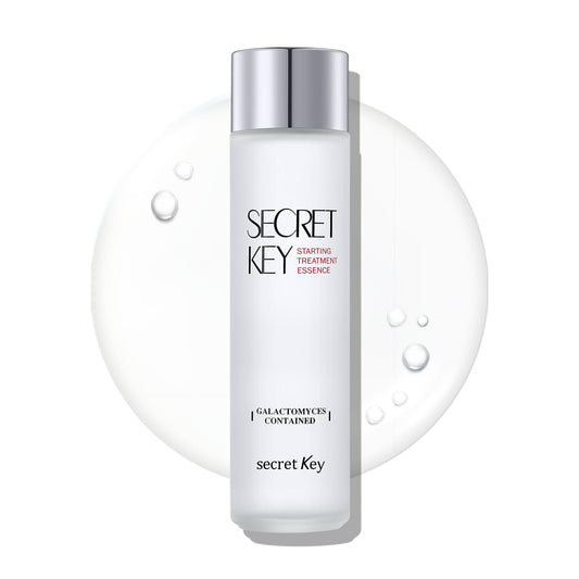 SECRETKEY Starting Treatment Essence, Nourishment & Hydration, Wrinkle care, Contained 95% Galactomyces Ferment Filtrate 5.24 fl. Oz. / 155ml, Natural Ingredients, Essence for Sensitive Skin