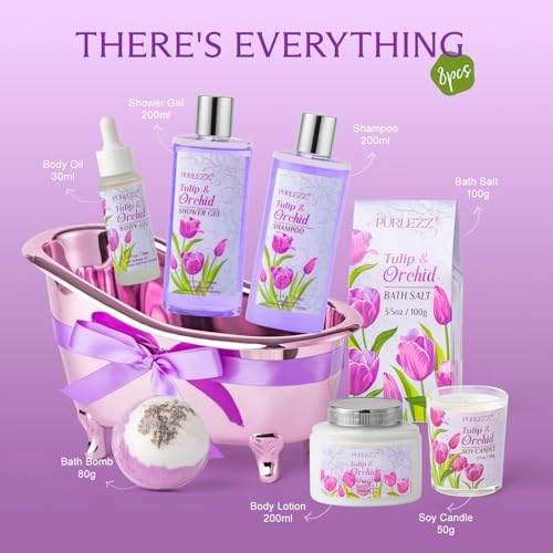 Luxury Spa Gift Set for Women – Bath Bombs, Body Lotion & More
