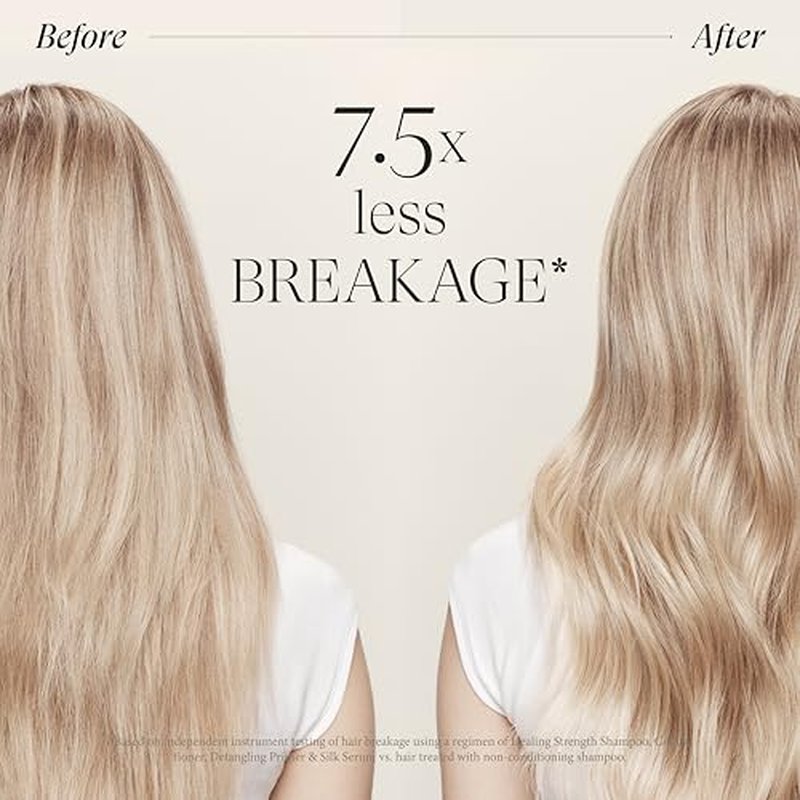 L'ANZA Healing Strength Conditioner, Anti Aging Daily Conditioner, Strengthens & Repairs Damaged Hair, Moisturizes, Detangles, Adds Shine, Color Safe, Anti-Humidity, Sulfate Free