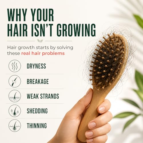 Organic Batana Hair Growth Oil for Thinning & Damaged Hair - Cold Pressed, Natural Scalp & Hair Treatment