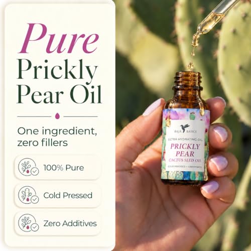 Prickly Pear Seed Oil - Organic Cold-Pressed Facial & Hair Oil - 2 oz - Variation of THIS listing