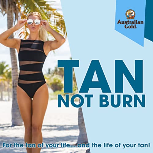Australian Gold Nothing But Bronze Coconut Ultra Dark Bronzer 8.5oz - Natural Tanning Lotion