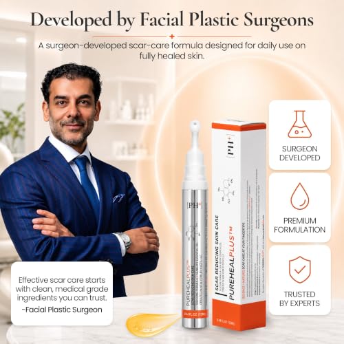 Silicone Scar Removal Gel for Surgery Burns & Acne - 13g, Hypoallergenic