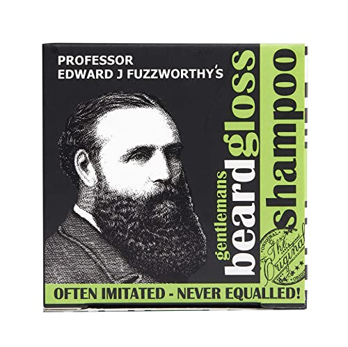 Eco-Friendly Beard Shampoo Bar & Wooden Soap Holder Grooming Kit