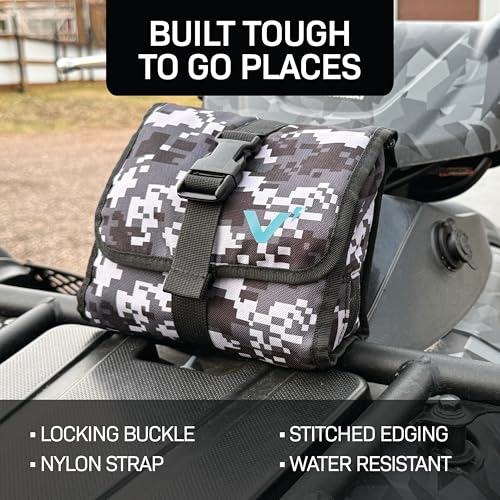 VOLT Grooming GoPack Black Travel Toiletry Bag with Hanging Organizer & Removable TSA Bag