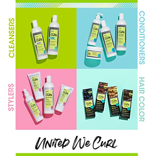 Moisturizing Curl Gel & Bouncy Cream for All Hair Types - Define & De-Frizz