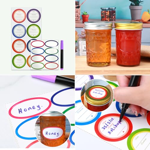 8oz Mason Jars with Lids 16-Pack | Canning, Jelly & Food Storage