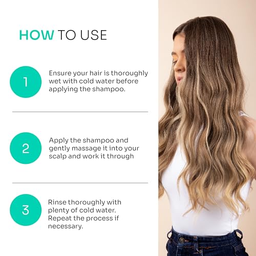 Mint & Rosemary Sulfate-Free Shampoo for Oily Hair & Scalp Care 16oz - Supports Hair Strengthening