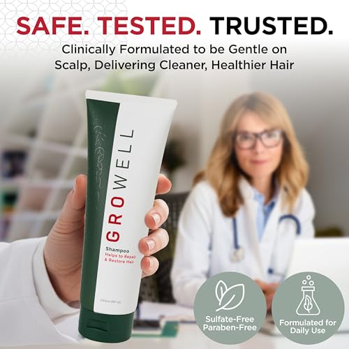 Apira Science GroWell Hair Growth Shampoo for Thinning | Strenthens