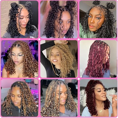 P430 20 Inch Human Braiding Hair Bundle - Deep Wavy Brazilian Human Hair Extensions