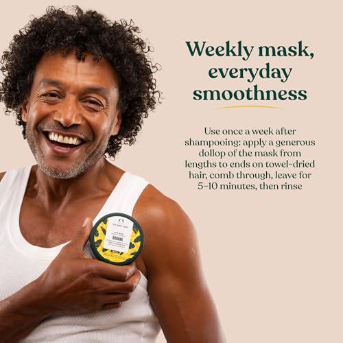 The Body Shop Banana Truly Nourishing Hair Mask, 8.2 Fl Oz (Vegan)