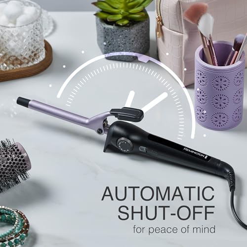 Anti-Static ½-Inch Curling Iron with Titanium Coating, Ceramic Barrel, Fast Heat-Up
