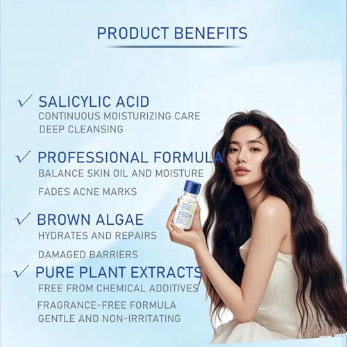 Salicylic Acid Drying Lotion ? Improve Skin Condition, Oil Control, Gentle Skincare for Sensitive Skin 10ml/0.35fl.Oz (2pc)