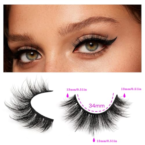 U-Hotmi 30 Pairs Wholesale 3D Faux Mink Eyelashes - 5 Styles, Reusable, Natural Look, 12-14mm