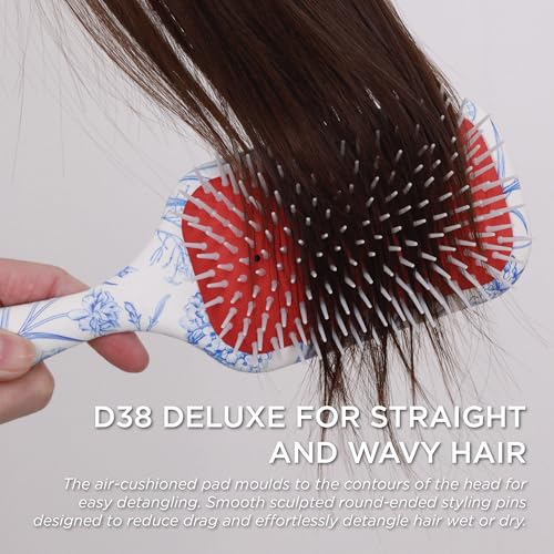 Blue Belle Denman Power Paddle Hair Brush for Detangling Styling Men Women